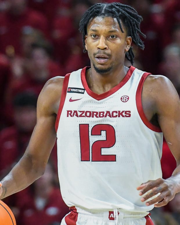 Razorbacks guard Tramon Mark in first exhibition game against UT-Tyler
